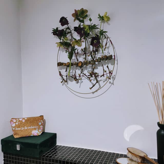 Helleborus en rijgen